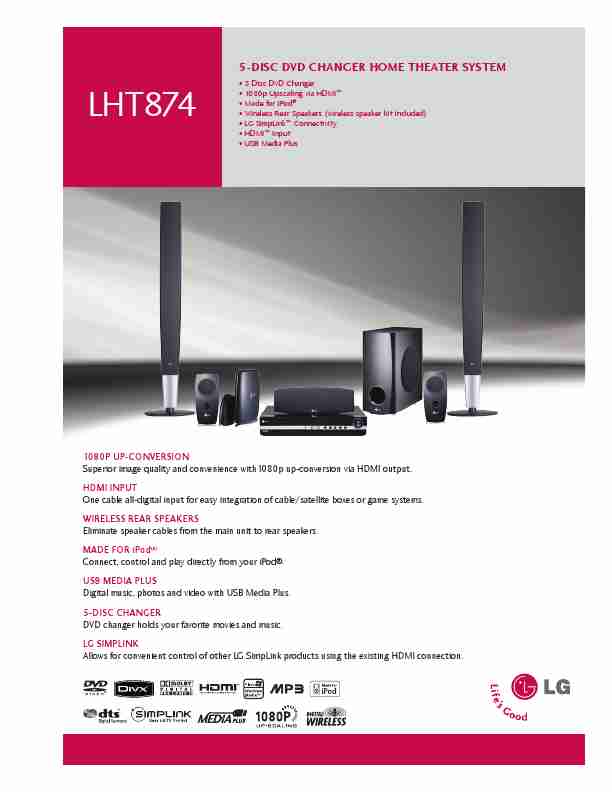 LG Electronics Stereo System LHT874-page_pdf